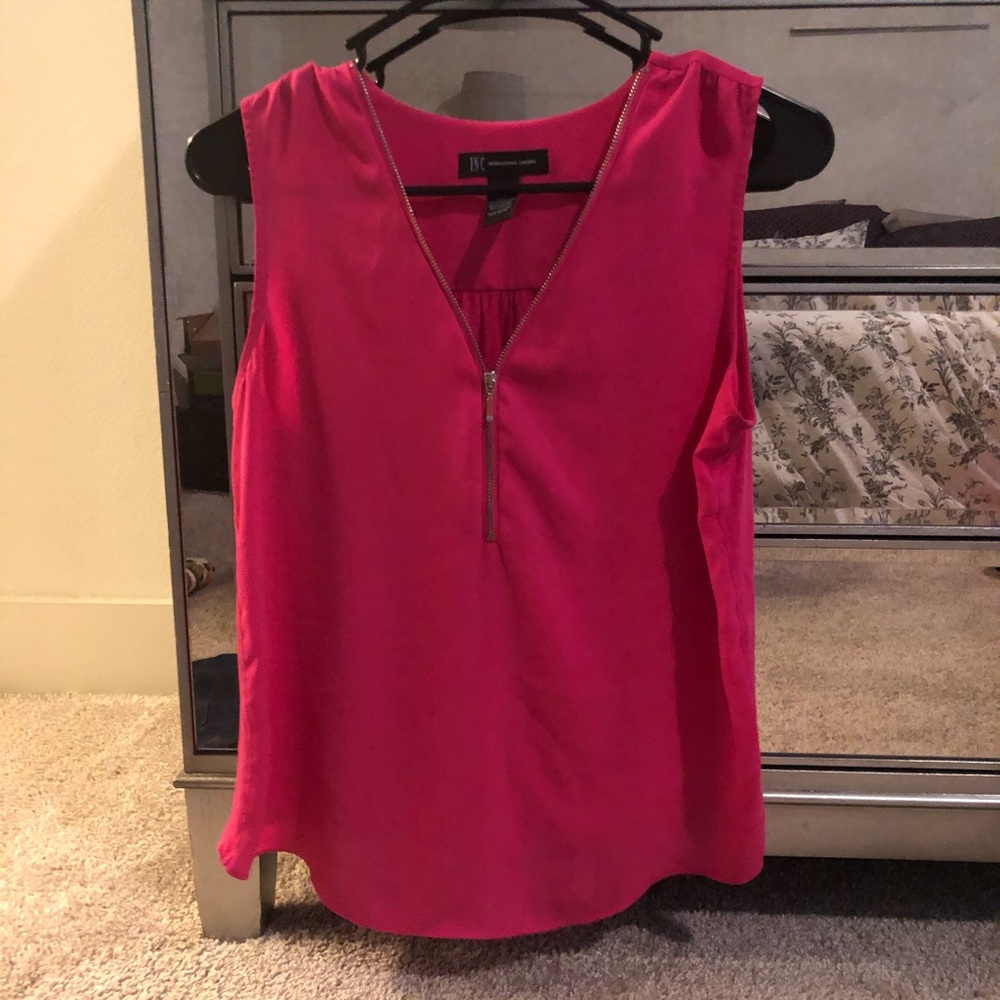 I•N•C | Pink Tank Top | Blouse